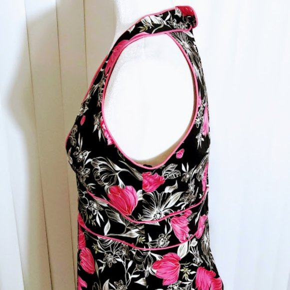 SAG HARBOR*DRESS*FITTED BODICE*SLIGHTLY FLARED*WOMEN SIZE 8P - Picture 4 of 10